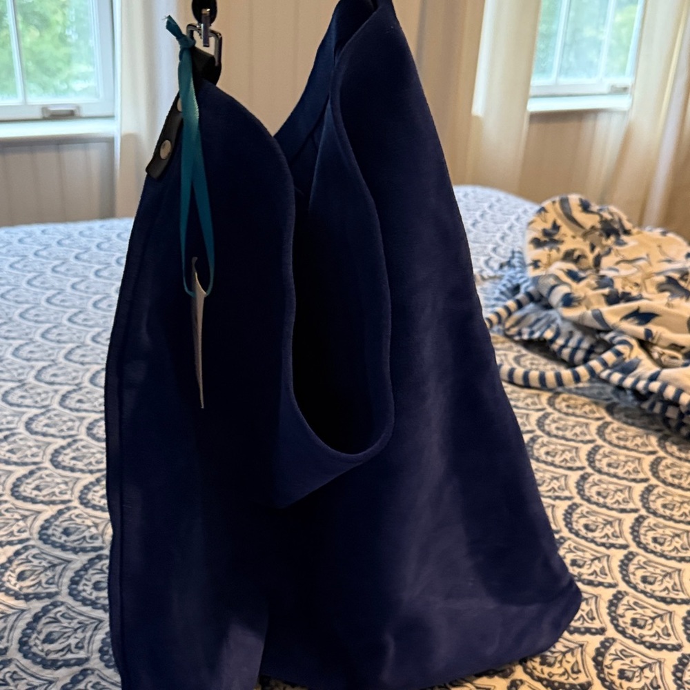 NWT Ana Koutsi Chic Blue Women's Shoulder Bag - Picture 5 of 6